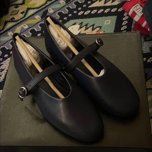 GAP Navy Mary Jane Flats